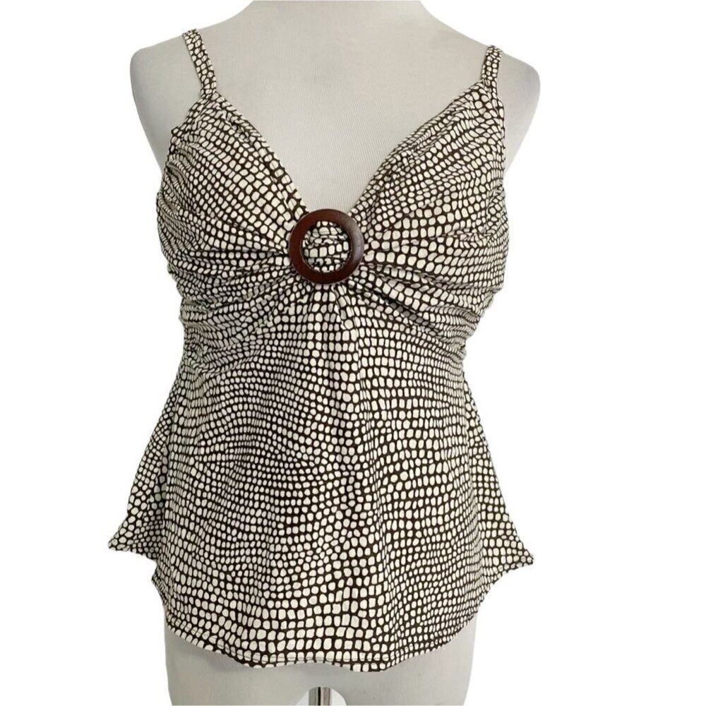 Coco Reef Size 34DD Tankini Top Swimsuit Swimwear Swim Bra Size